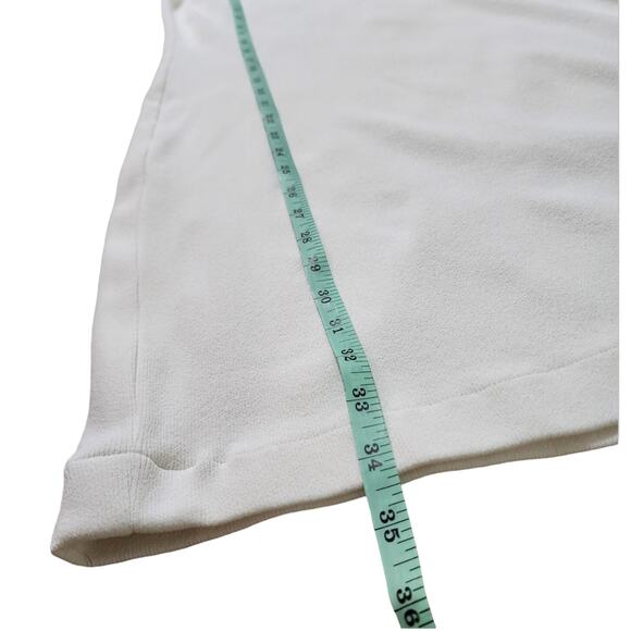 Escada heavy knit white sheath dress size Ger 40 US 10/M - Picture 4 of 6